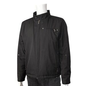 Calvin Klein Mens Black Water‎ Resistant Wind Protection Jacket Size M